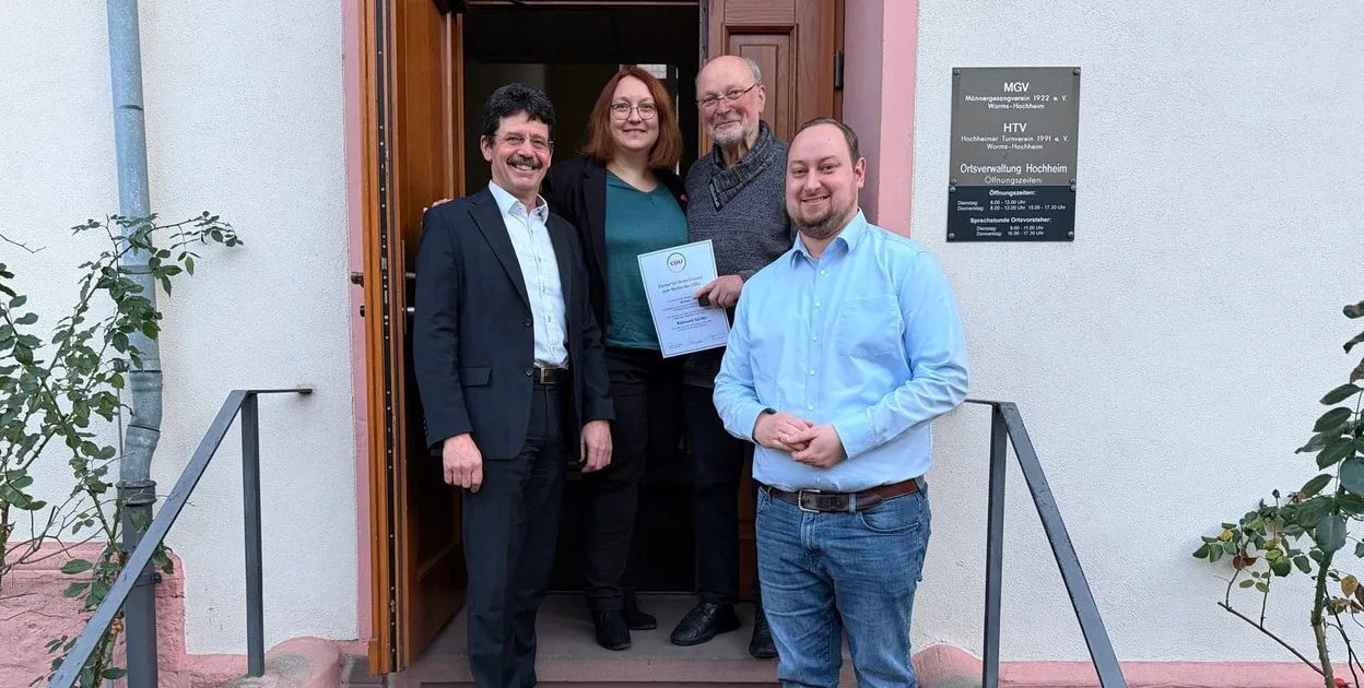 60 Jahre Einsatz für die CDU: Große Ehrung für Raimund Sürder