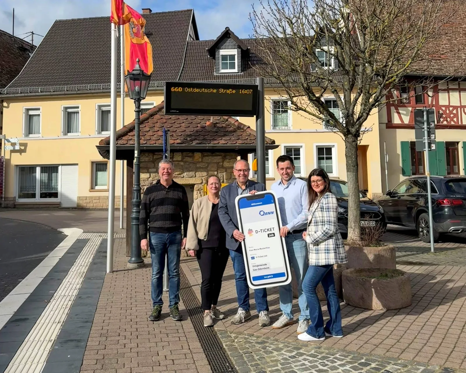 65 Mitarbeitende profitieren: Gau-Odernheim setzt auf Deutschland-Ticket Job
