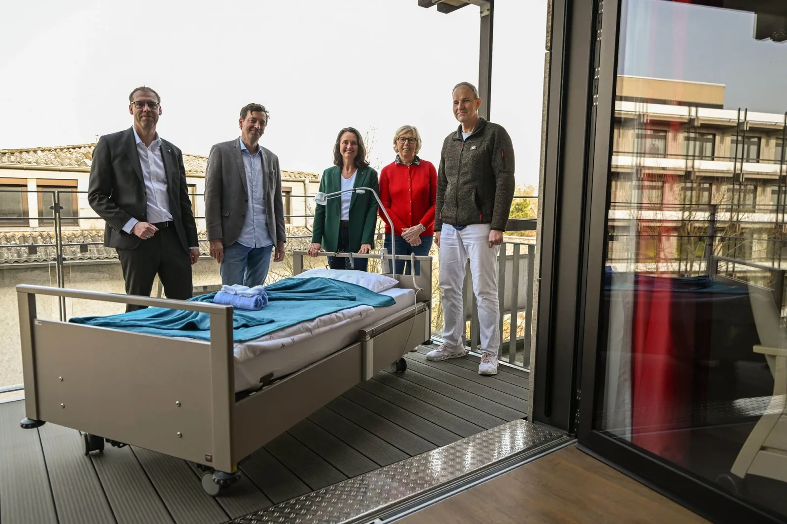 Förderverein macht’s möglich: Balkone für alle Gästezimmer