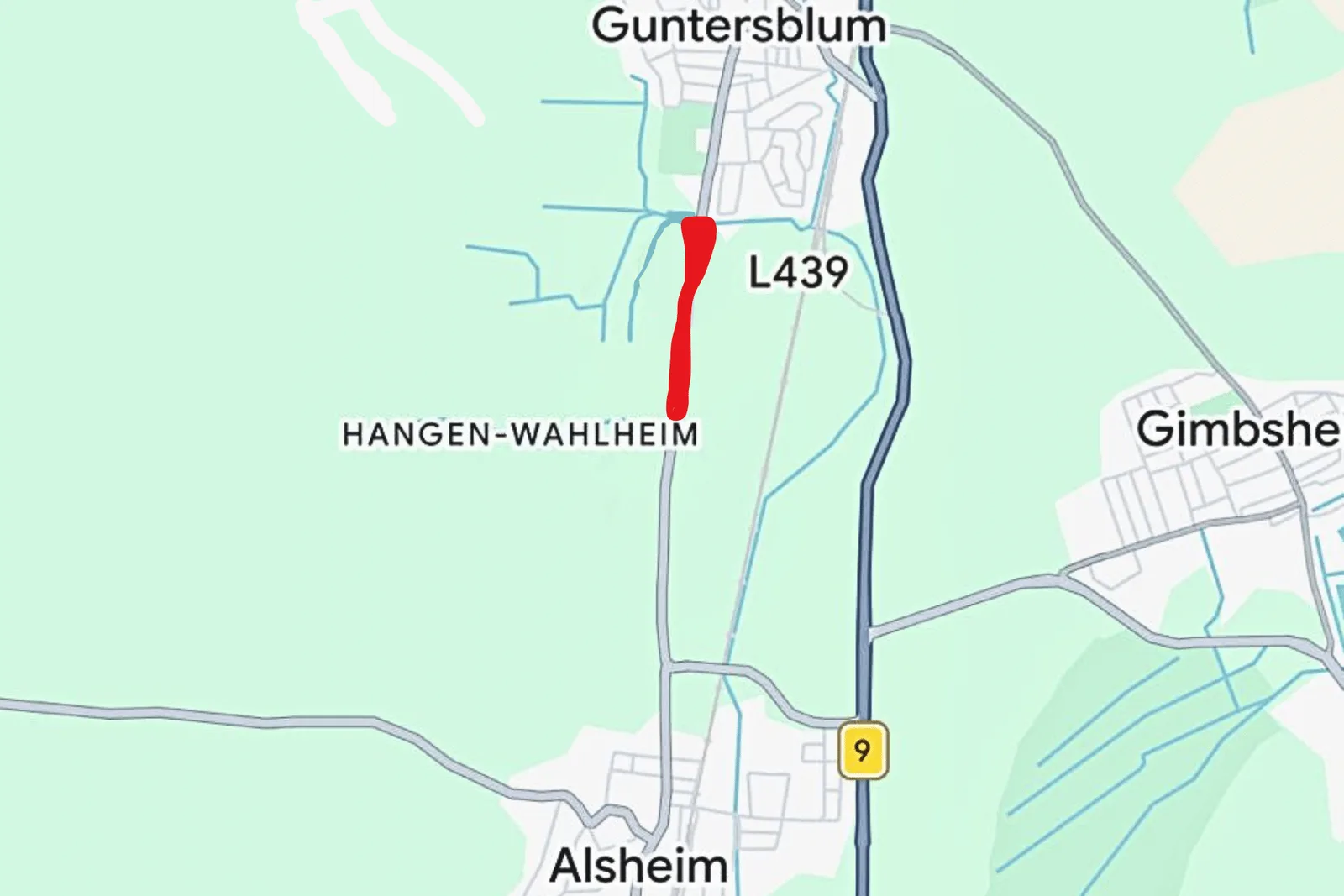 Zwei Wochen Vollsperrung auf der L439 wegen Sanierung