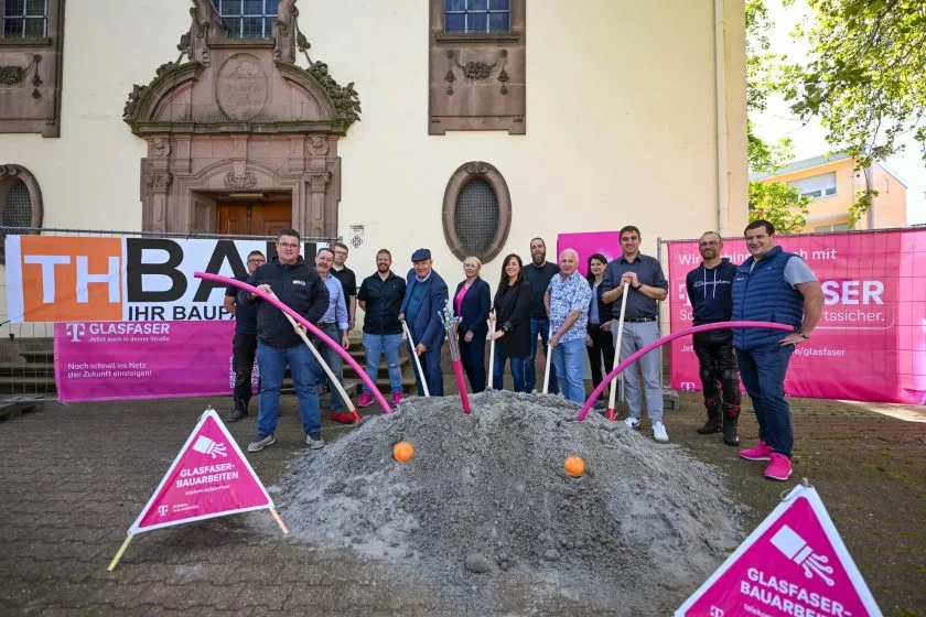 Gigabit für Worms: Startschuss für Glasfaserausbau in Neuhausen gefallen