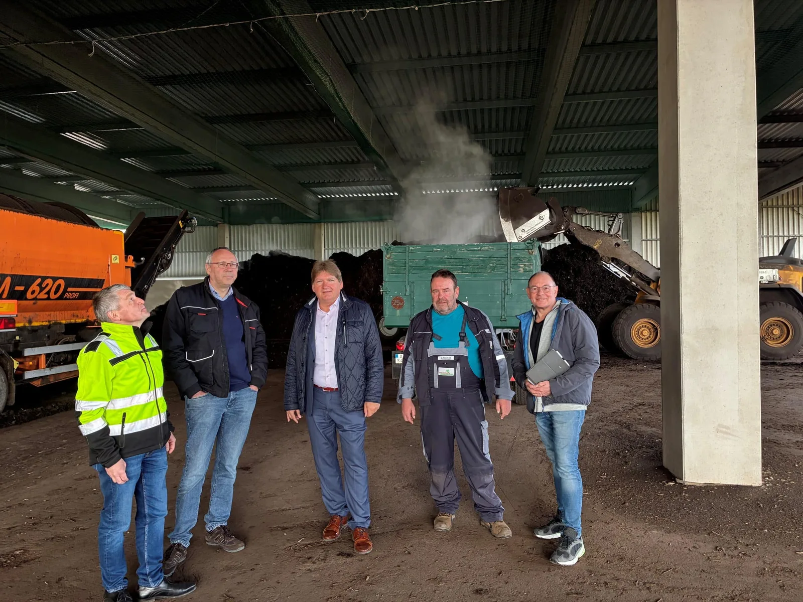 Komposthalle Vergärungsanlage_innen