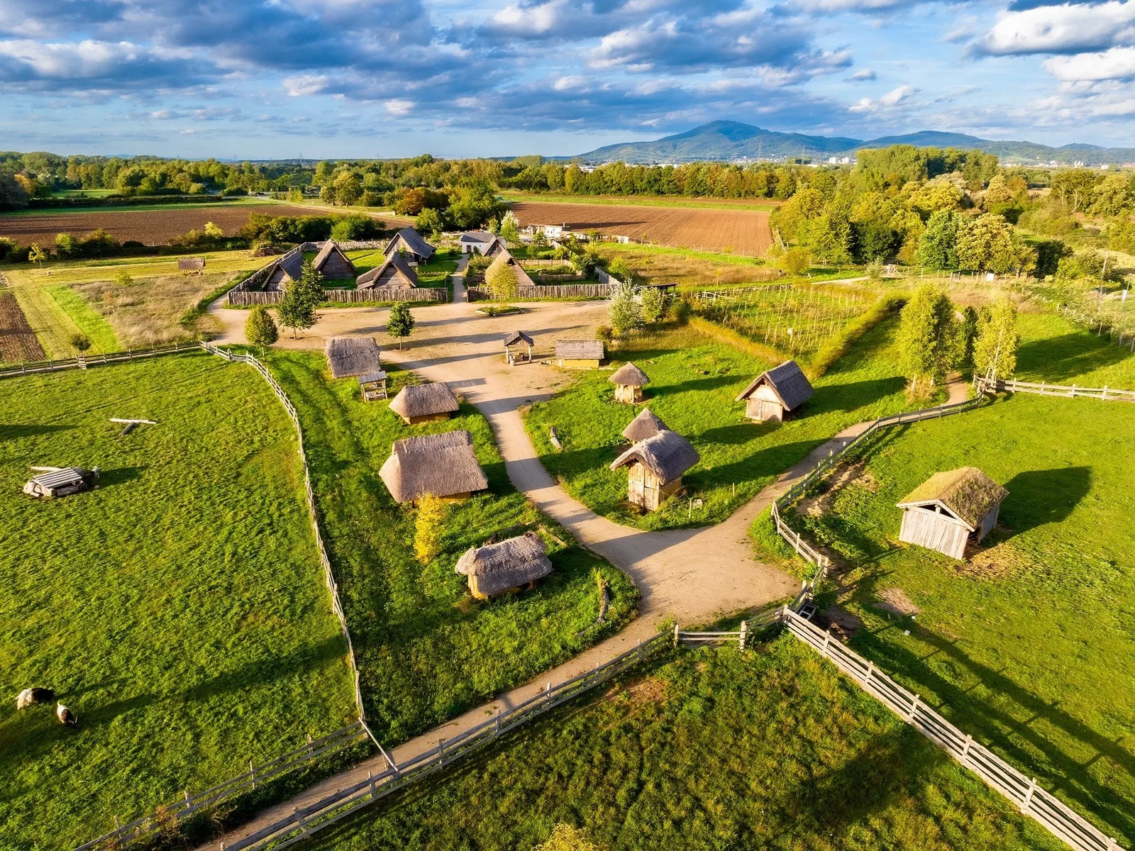 Luftbild Lauresham_© SG, Foto Loïc Lagarde