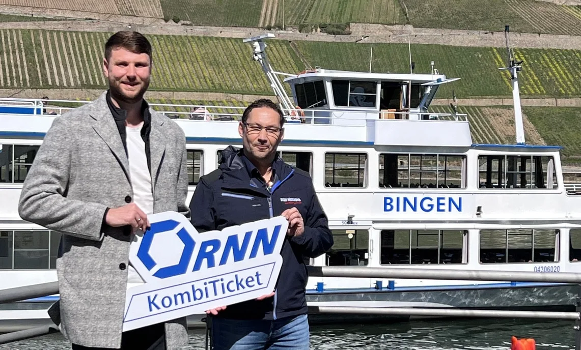 Von der Bahn aufs Schiff: neues KombiTicket bringt Freizeit nach Bacharach