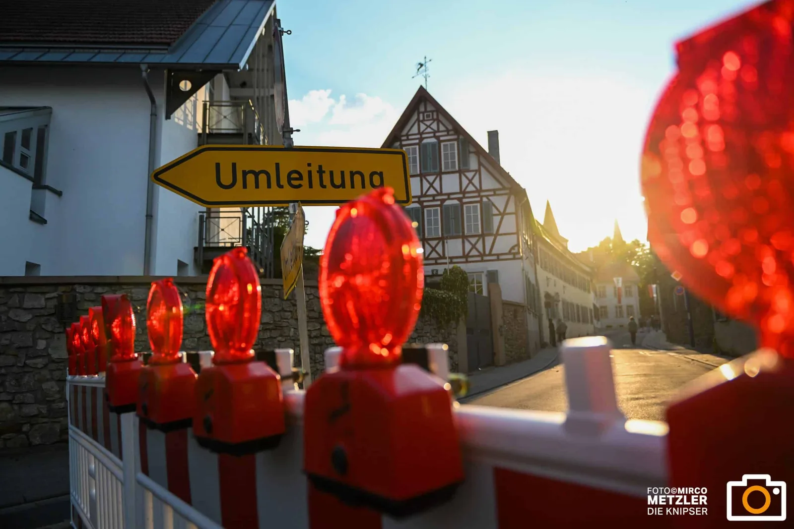 Straßenbauarbeiten auf der K 40: Vollsperrung bis Mitte Juni