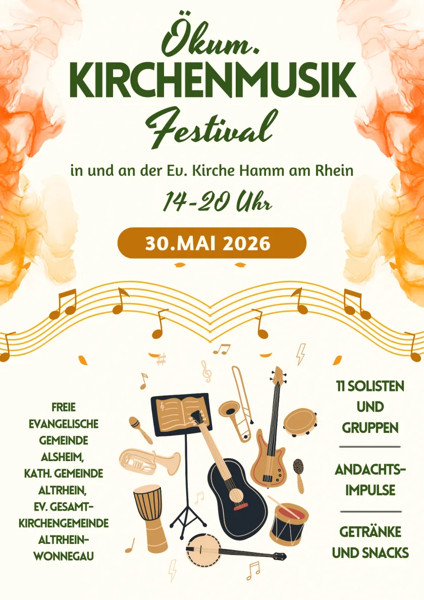 Ökumenisches Kirchenmusik-Festival verbindet Musik und Gemeinschaft in Hamm am Rhein