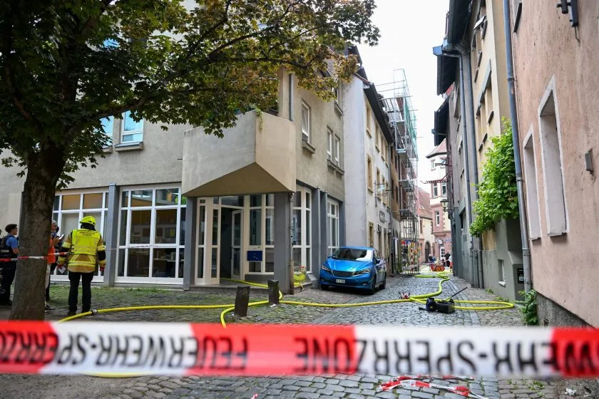 Feuer in Wormser Altstadt: Wohnung nach Brand in der Judengasse unbewohnbar