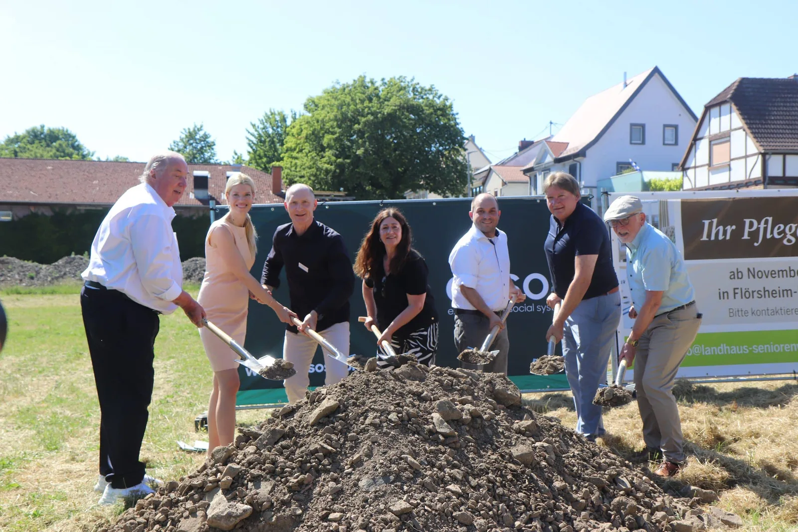 Spatenstich für neues Seniorenquartier: Flörsheim-Dalsheim investiert in die Zukunft