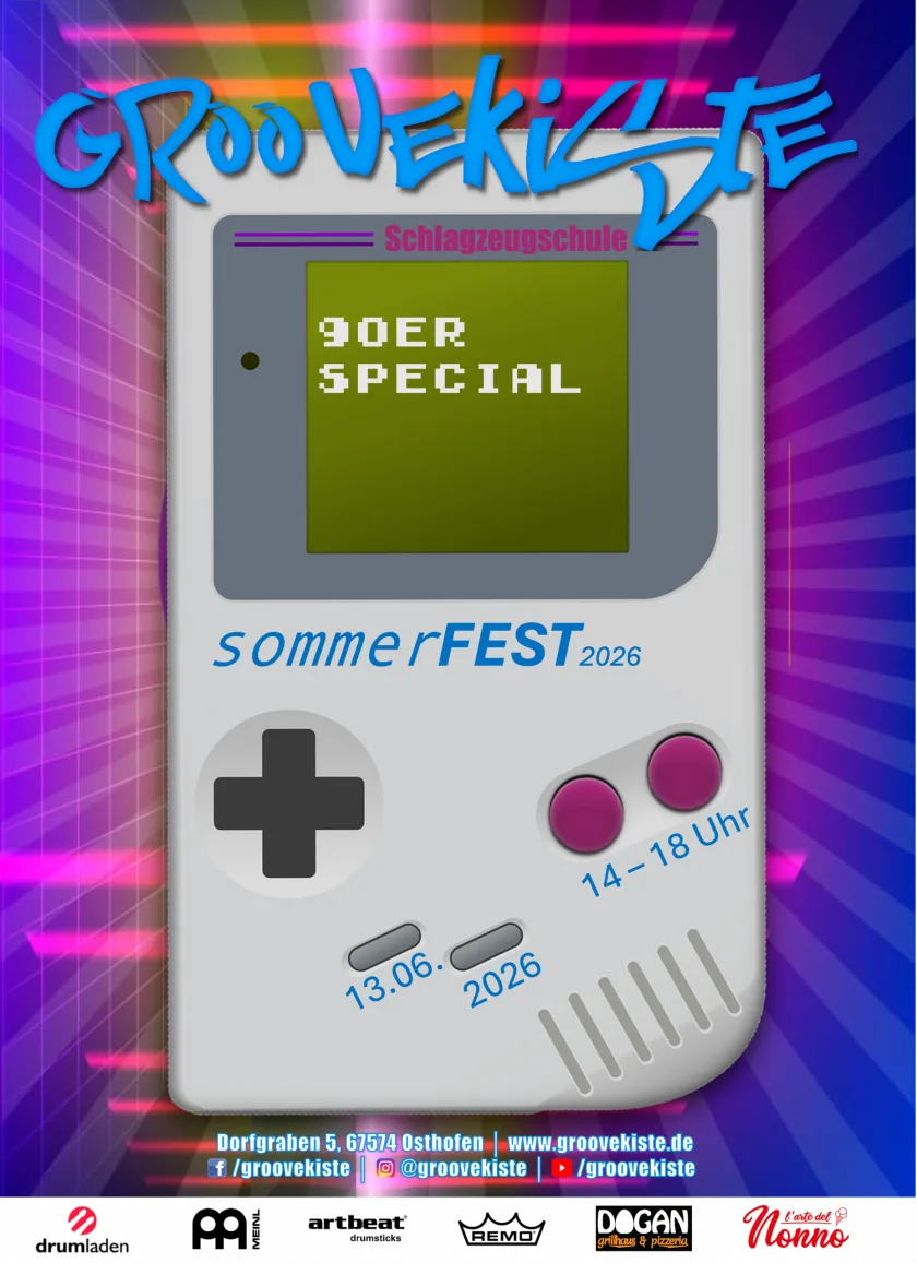 Osthofen reist zurück in die 90er: Groovekiste lädt zum Jubiläums-Sommerfest
