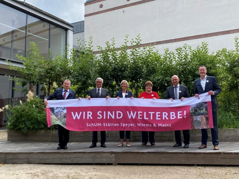 Fünf Jahre UNESCO-Welterbe SchUM: Speyer, Worms und Mainz feiern jüdisches Erbe am Rhein
