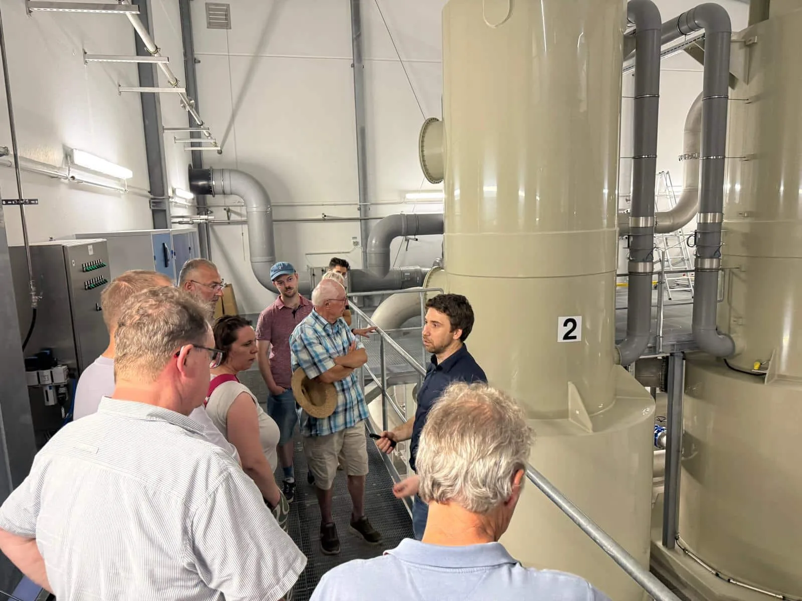 Bild 2 Wasserwerk Enthärtungsanlage