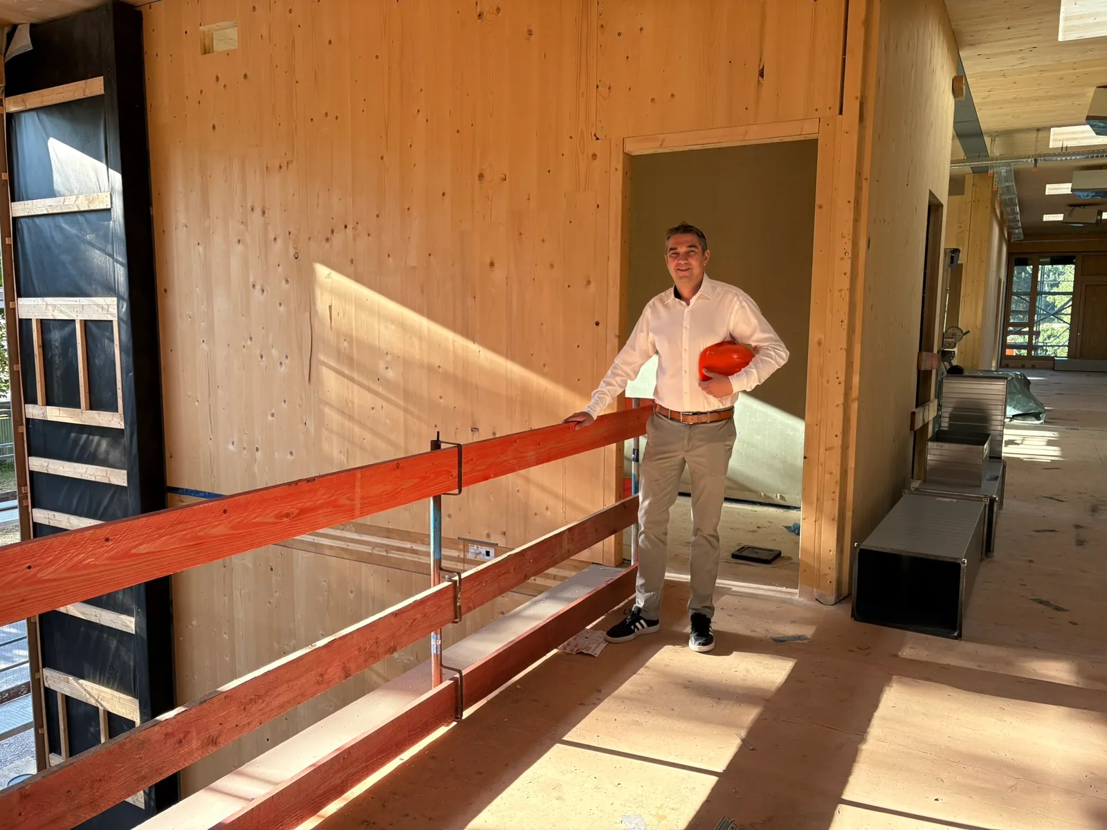 Meilenstein für die Kleinsten: Rohbau der neuen Kita in der Carl-Villinger-Straße steht