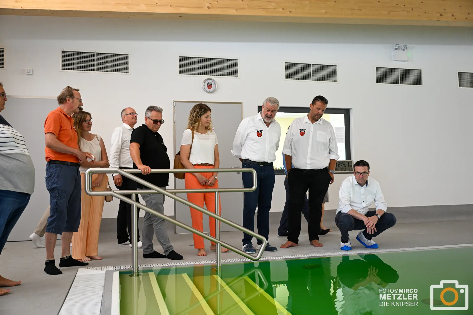 Sportminister Marcus Klein im Austausch mit Wormser Vereinen