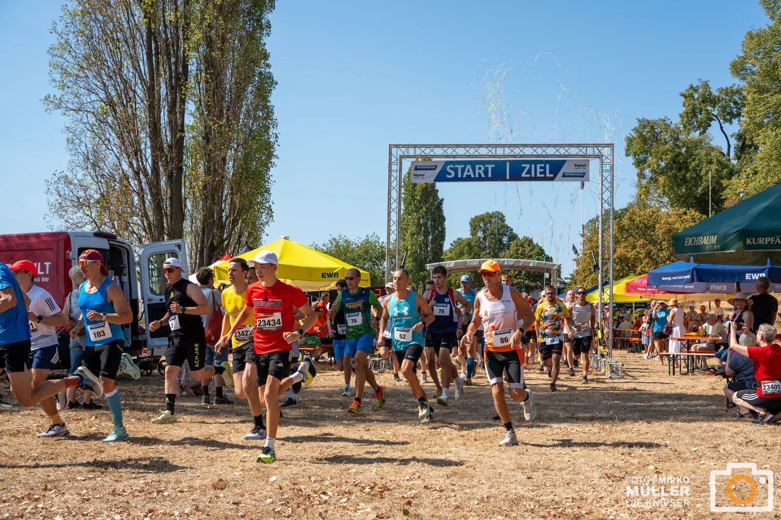 Neuer Teilnehmerrekord: Mehr als 180 Sportler beim RheinuferRun in Rheindürkheim