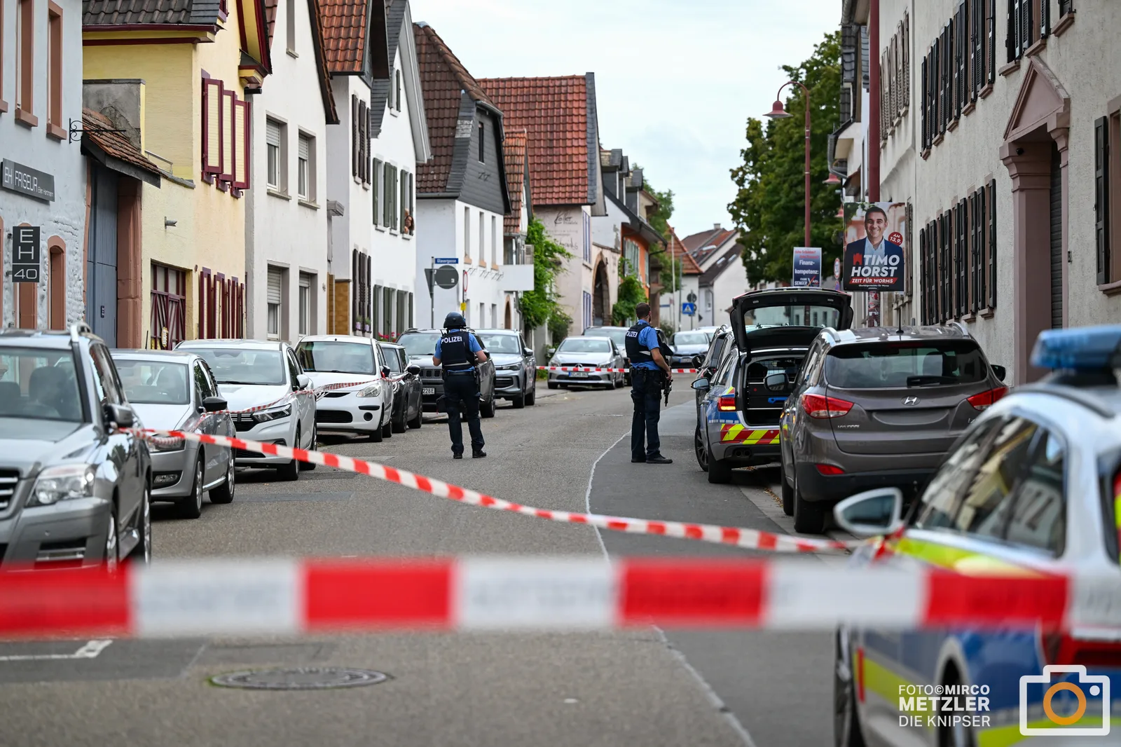 Schusswaffe bei Auseinandersetzung in Worms-Herrnsheim eingesetzt