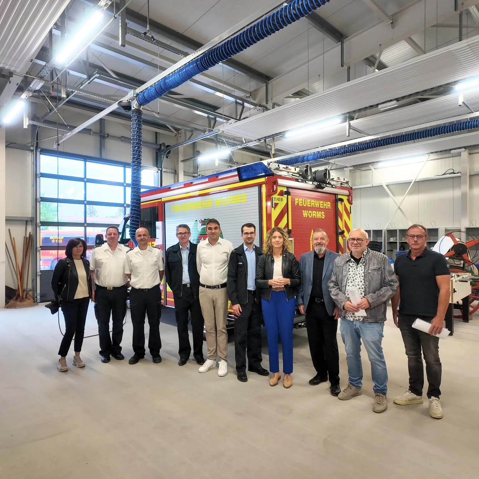 Freiwillige Feuerwehr Herrnsheim hat neues Quartier am Fahrweg
