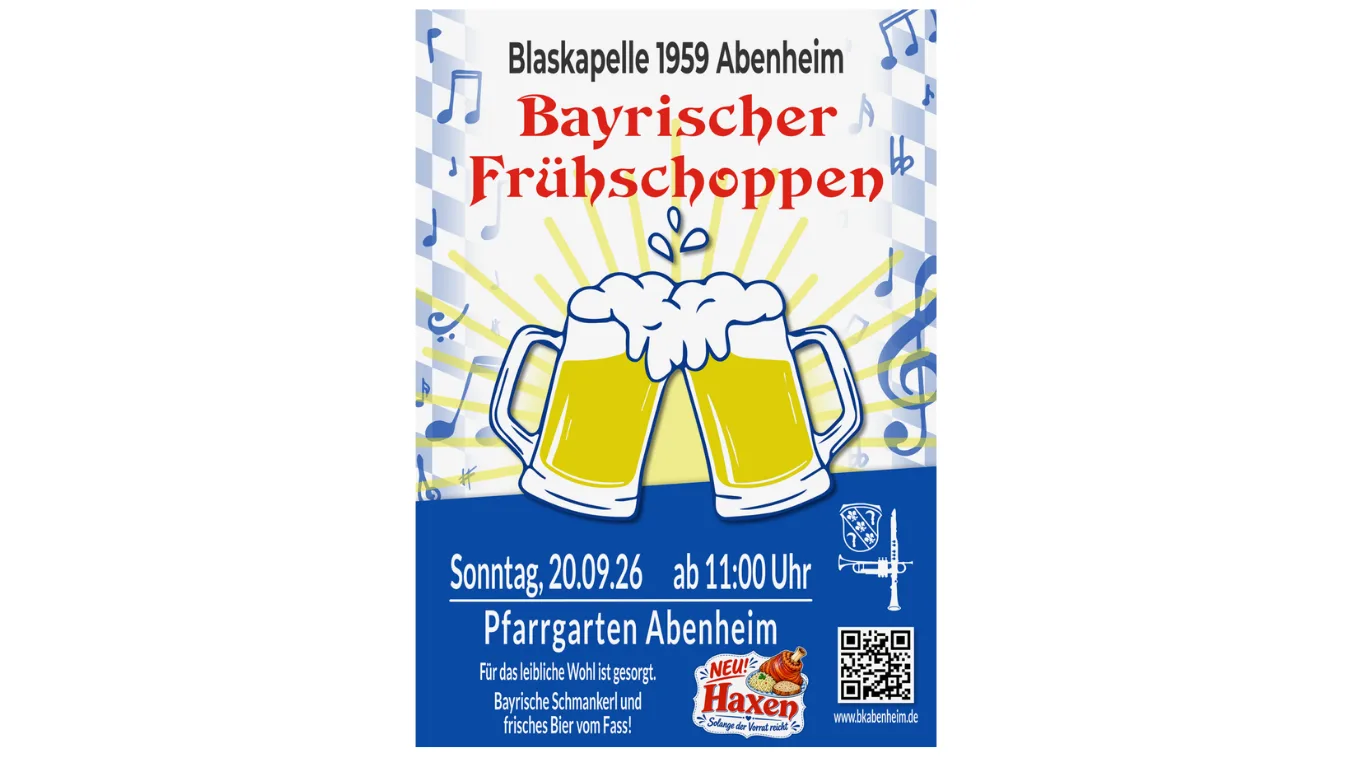 Blasmusik, Bier und bayerische Schmankerl