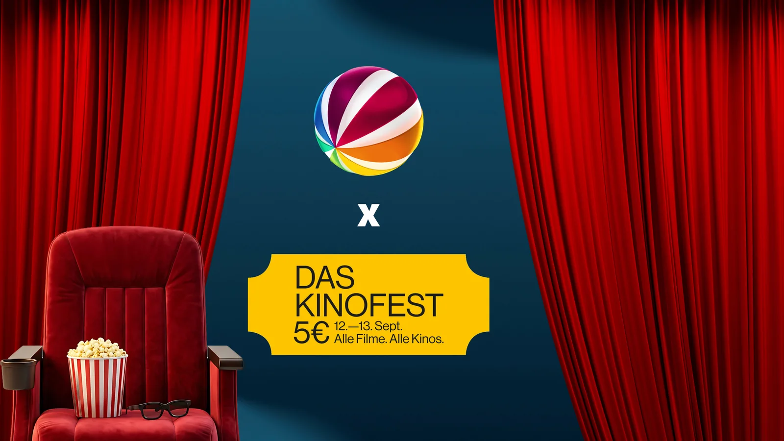 DAS KINOFEST 2026: Kino für fünf Euro in mehr als 700 Kinos