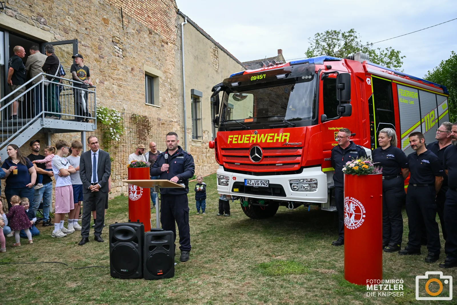 Neues HLF 10 für Erbes-Büdesheim: Gemeinde und Spender finanzieren Feuerwehrfahrzeug
