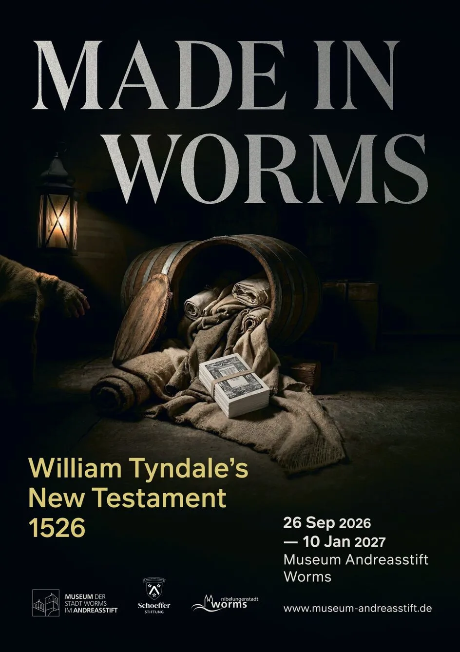 „Made in Worms“: Sonderausstellung beleuchtet William Tyndales Neues Testament von 1526