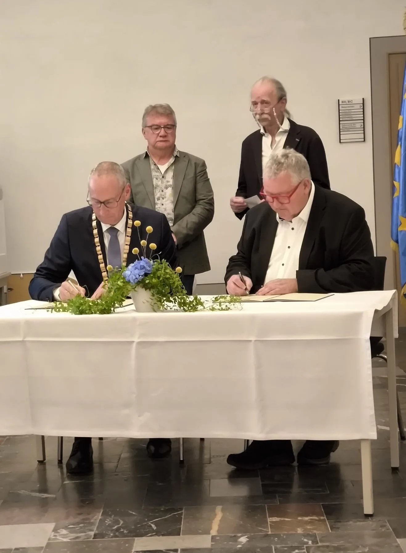 Bautzens Oberbürgermeister Karsten Vogt besucht Worms für drei Tage