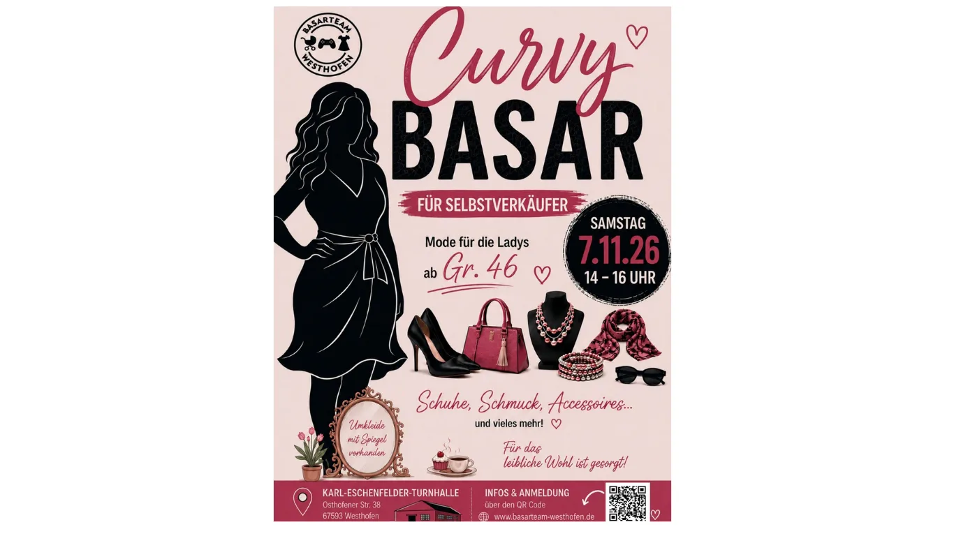 Mode ab Größe 46: Curvy-Basar in Westhofen bietet Kleidung und Accessoires