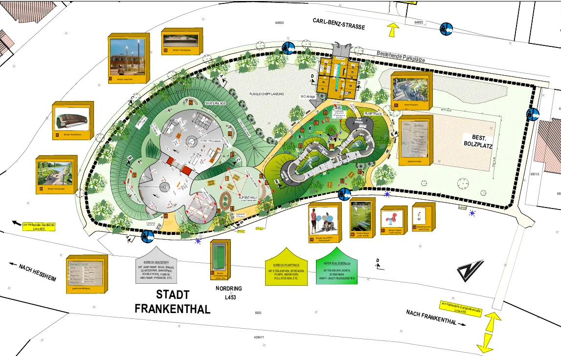 Neuer Pumptrack in Frankenthal: Jugendliche können bei der Planung mitentscheiden