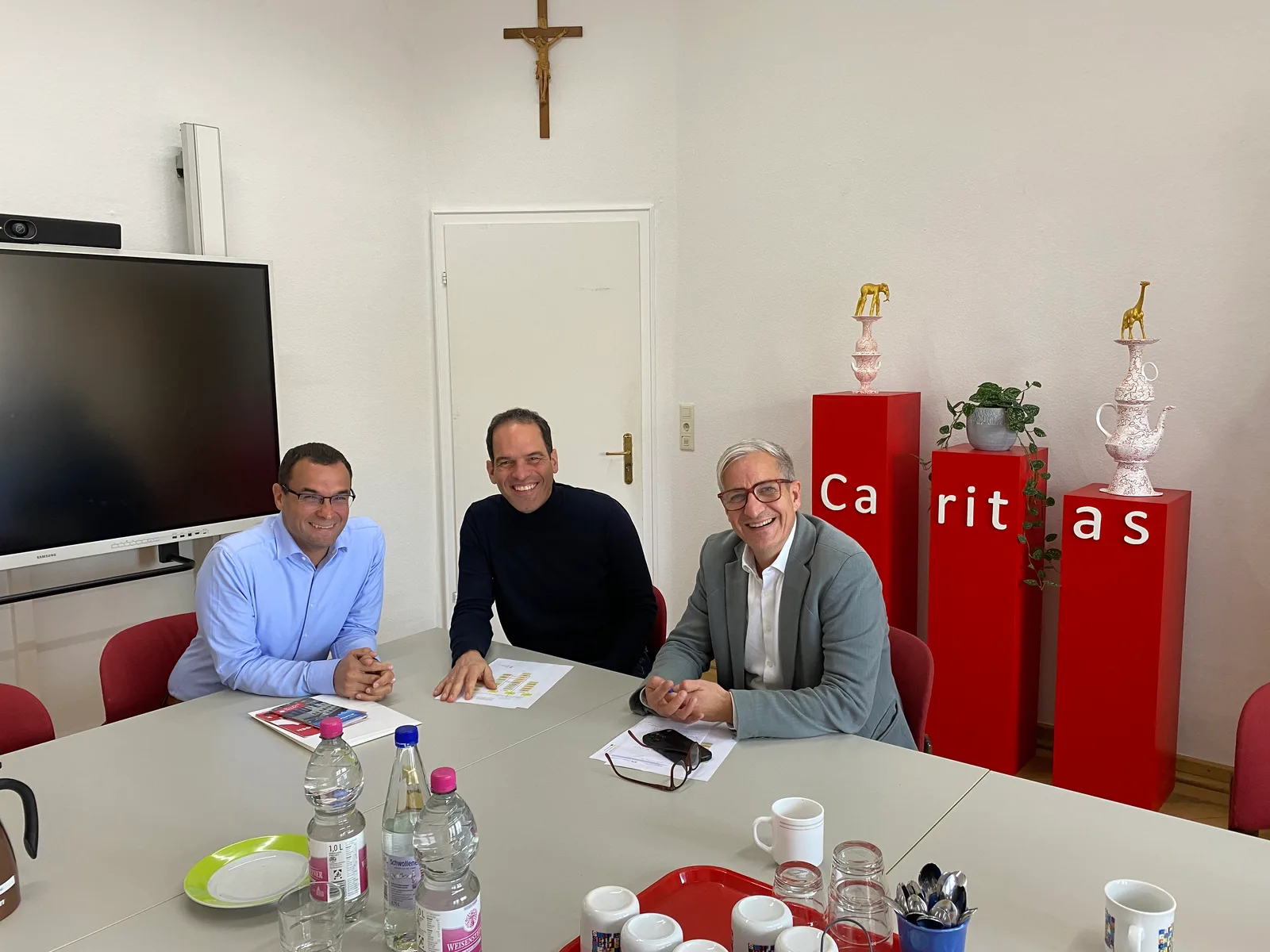 Dirk Beyer besucht Caritas Worms – Soziale Angebote und neues Quartiersgebäude im Mittelpunkt