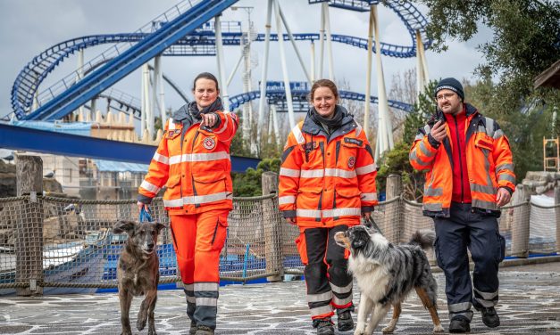 Tierische Lebensretter im Trainingscamp: Rettungshundestaffeln üben erneut im Europa-Park