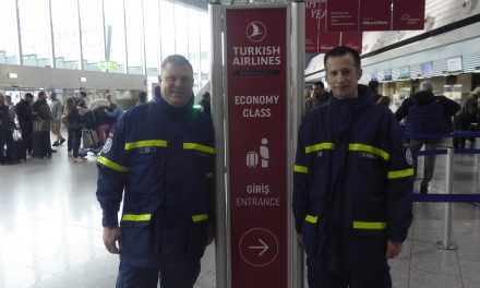 THW-Worms entsendet im Auftrag der THW-Leitung ihren Helfer Sascha Hugel in die Türkei