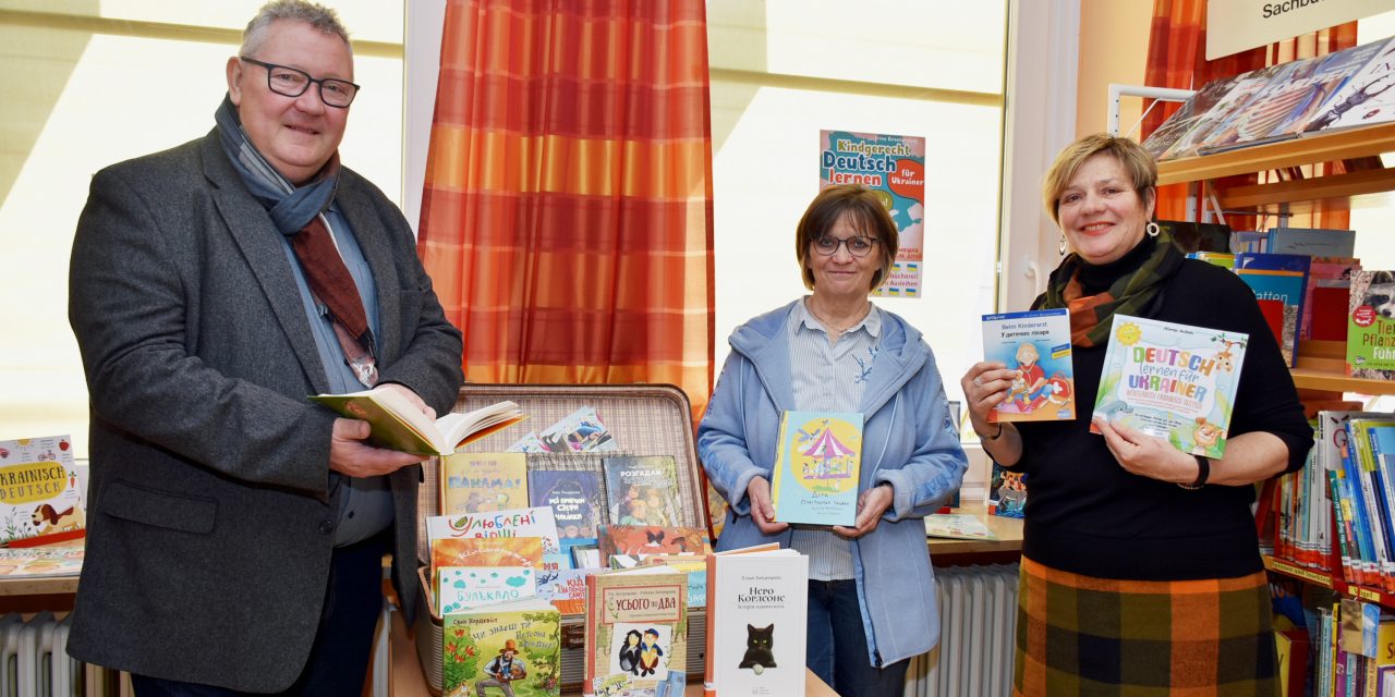Ein Stück Heimat für ukrainische Kinder – Wormser Jugendbücherei verfügt nun über weitere Bücher in ukrainischer Sprache