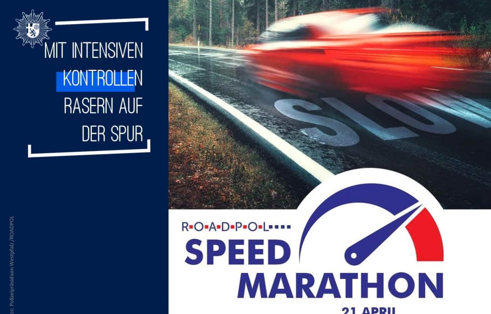 Speedmarathon: 1.995 Geschwindigkeitsverstöße an einem Tag