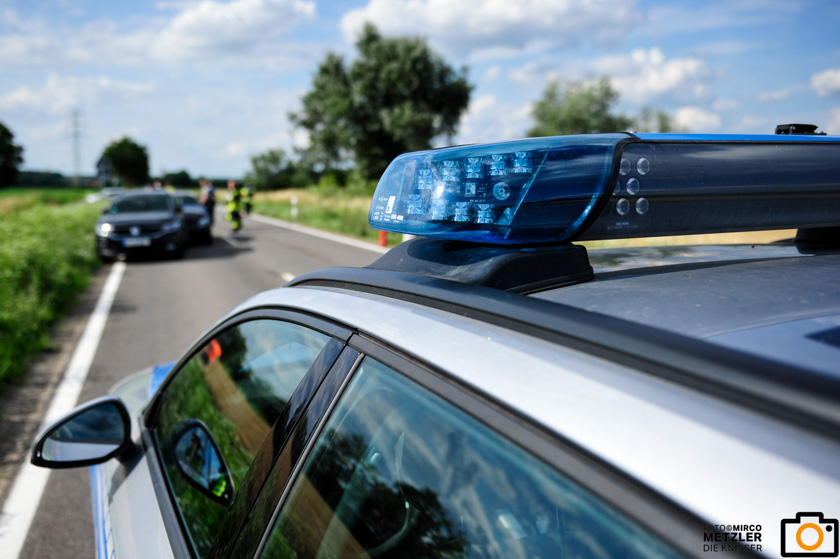 Verkehrsunfall mit Verletztem bei Framersheim