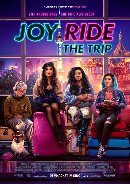 Neuer Kinostarttermin JOY RIDE – THE TRIP: 24. August 2023