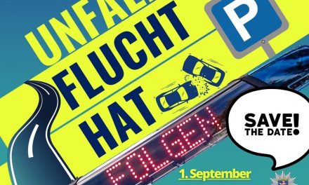 Unfallflucht hat Folgen Polizeidirektion Bergstraße lädt zur Auftaktveranstaltung in Bensheim ein, klärt über Verkehrsunfallfluchten auf und stellt neue Plakat-Aktion vor