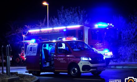 Brand- und Katastrophenschutzübung im Landkreis / Viele Einsatzfahrzeuge unterwegs