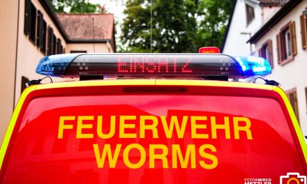 Worms – Brand in Wohnung eines Mehrfamilienhauses