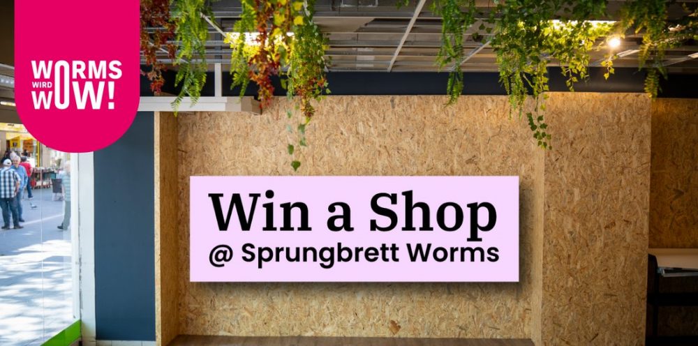 „Worms wird WOW!“ stellt jungem Gründer aus Worms eigene Verkaufsfläche in der Innenstadt zur Verfügung
