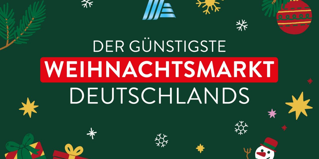 ALDI SÜD eröffnet den günstigsten Weihnachtsmarkt Deutschlands