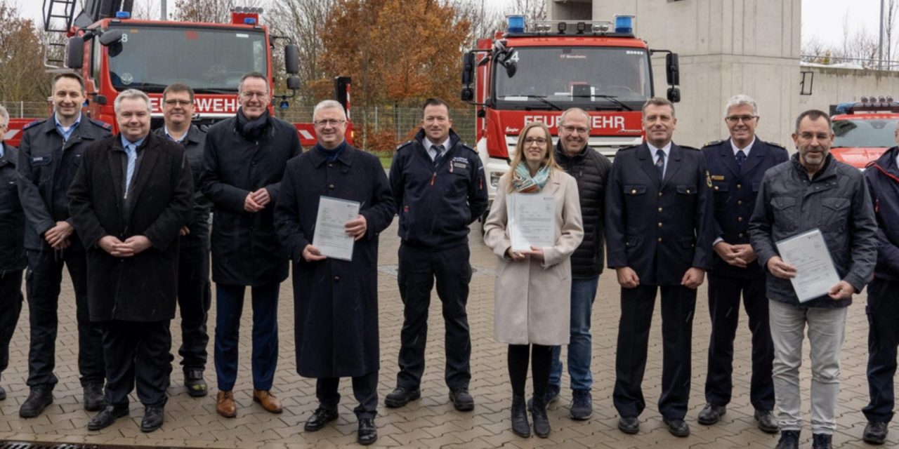 21,1 Millionen Euro für den Brand- und Katastrophenschutz