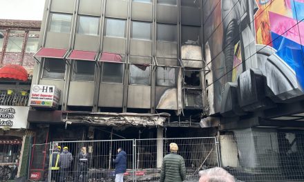 Brand in Gebäudekomplex am Obermarkt in Worms