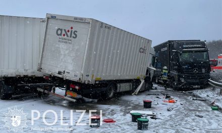 Enkenbach-Alsenborn – Unfall mit mehreren Fahrzeugen sorgt für Sperrung der Autobahn