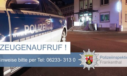 Frankenthal – Ohne Führerschein in Verkehrsunfall verwickelt