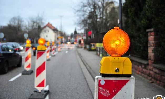 Halbseitige Straßensperrung in der Staffelstraße in Heimersheim ab Montag, 28. April