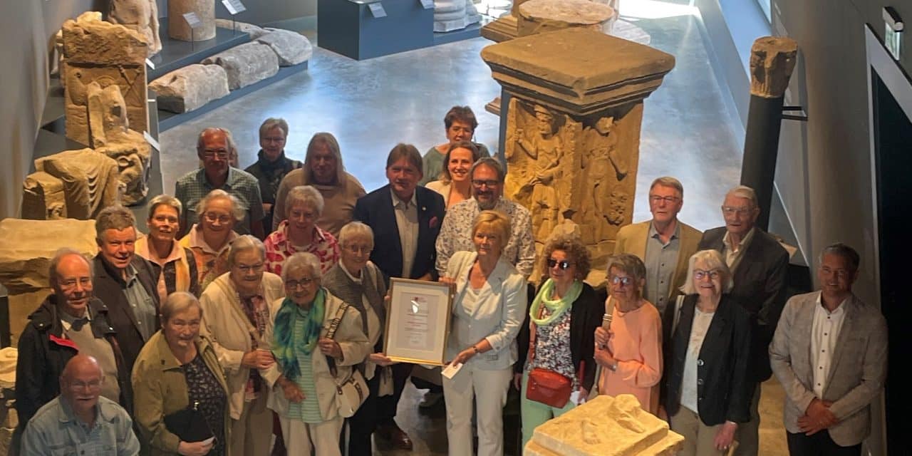 Landrat ehrt Ehrenamtliche des Alzeyer Stadtmuseums für besonderen Einsatz