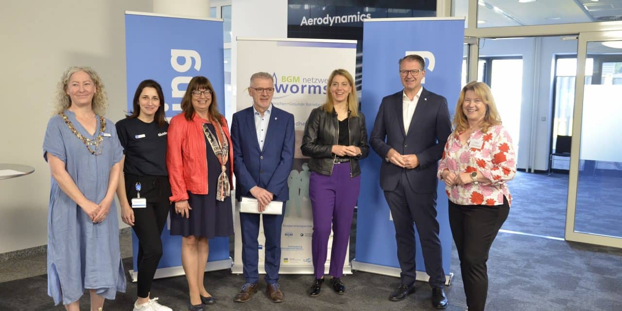 BGM-Gesundheitswoche 2025: Start mit Bürgermeisterin Lohr bei Röchling Automotive