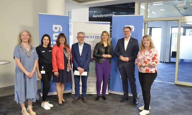 BGM-Gesundheitswoche 2025: Start mit Bürgermeisterin Lohr bei Röchling Automotive
