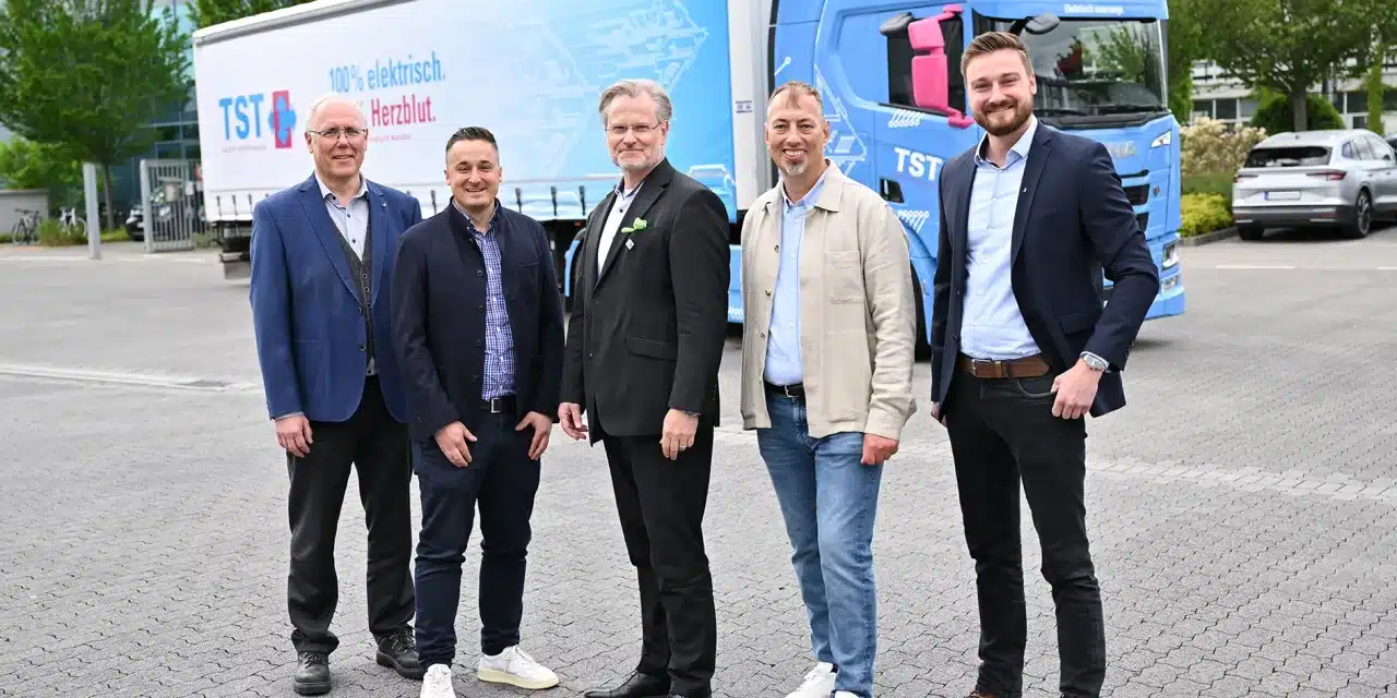 Werner & Mertz bringt E-Lkw auf die Straße – Neuer Shuttleverkehr zwischen Werken in RLP