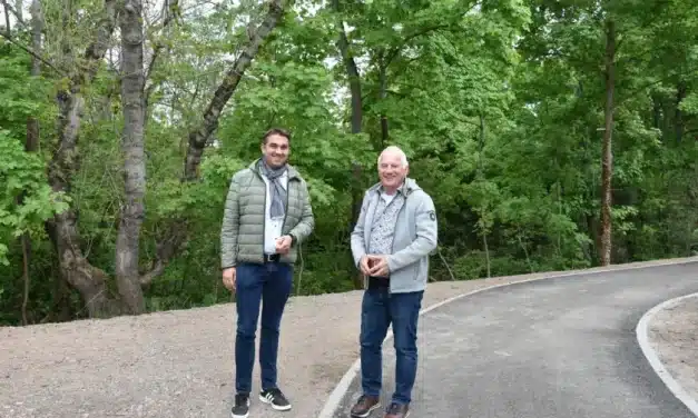 Fußgänger- und Fahrradweg Talstraße / Wolframstraße in Neuhausen eröffnet