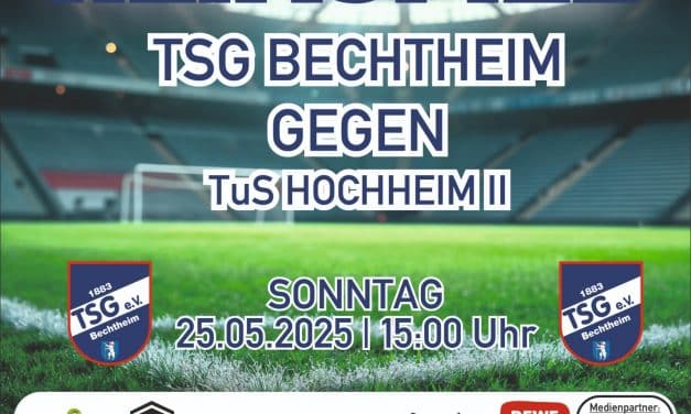 Heimspiel der TSG Bechtheim